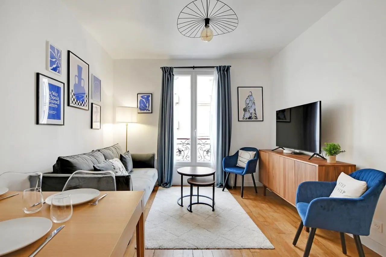 Lejlighed Appartement Spacieux -1Bdr/4P -Le Bas Montmartre Paris